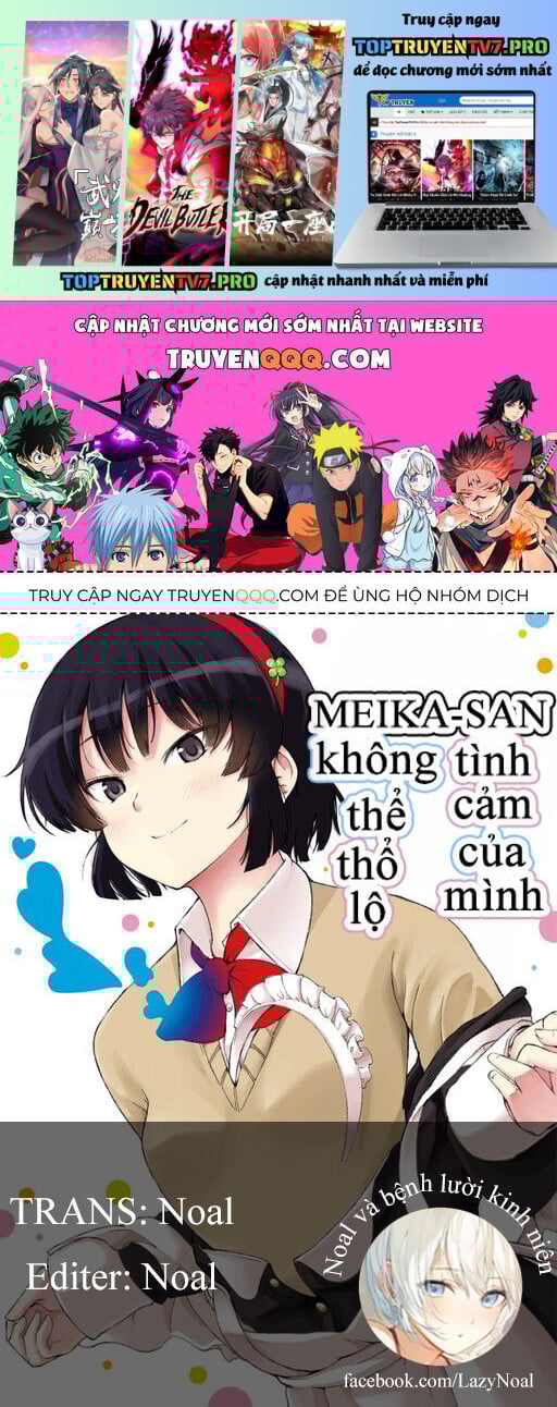 Meika-San Can't Conceal Her Emotions Chapter 100 - Trang 0