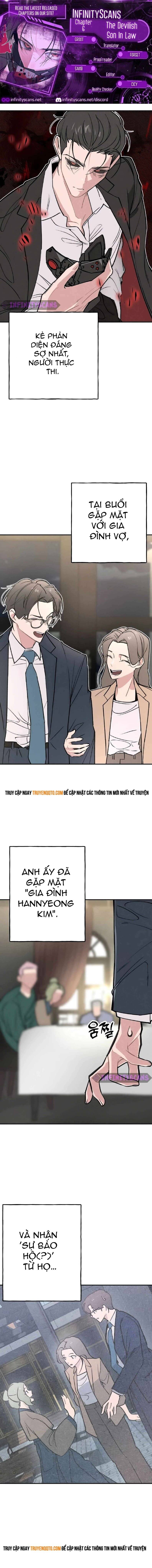 Con Rể Quỷ Quyệt Chapter 6 - Trang 1