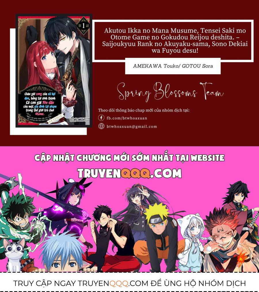 Akutou Ikka No Mana Musume, Tensei Saki Mo Otome Game No Gokudou Reijou Deshita. – Saijoukyuu Rank No Akuyaku-Sama, Sono Dekiai Wa Fuyou Desu! Chapter 6 - Trang 31