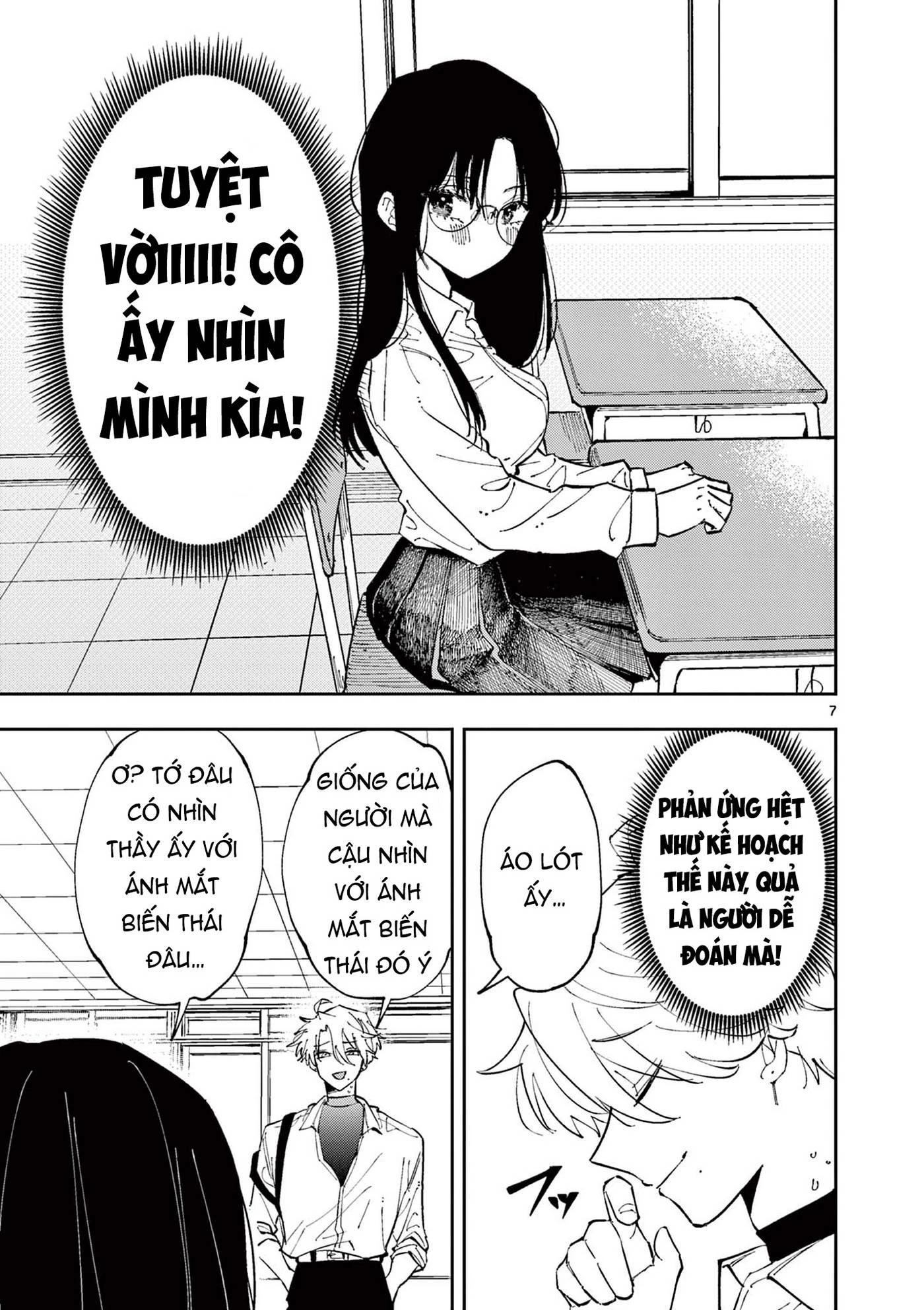 Tonari No Seki No Yatsu Ga Souiu Me De Mitekuru Chapter 3 - Trang 6