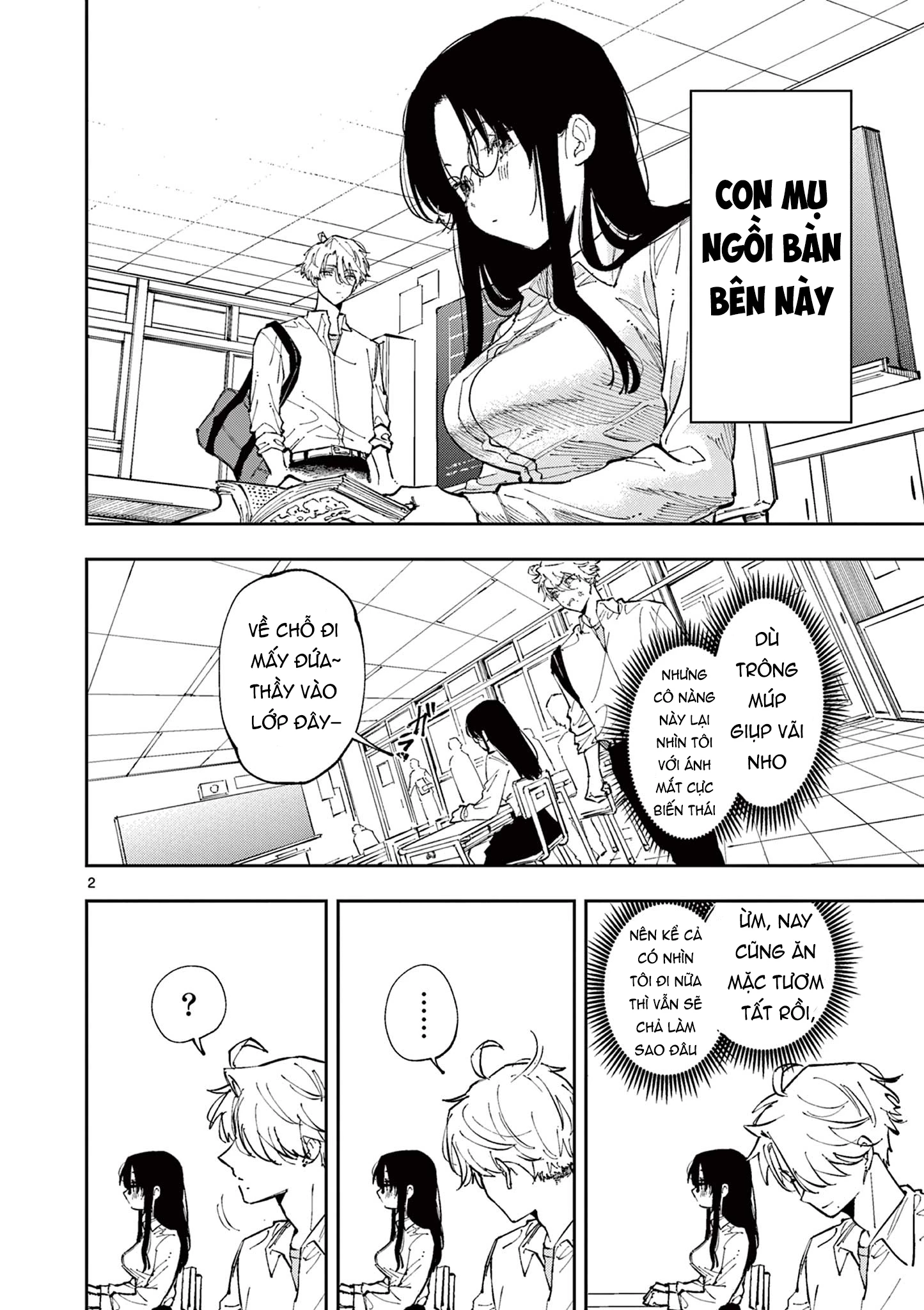 Tonari No Seki No Yatsu Ga Souiu Me De Mitekuru Chapter 3 - Trang 1