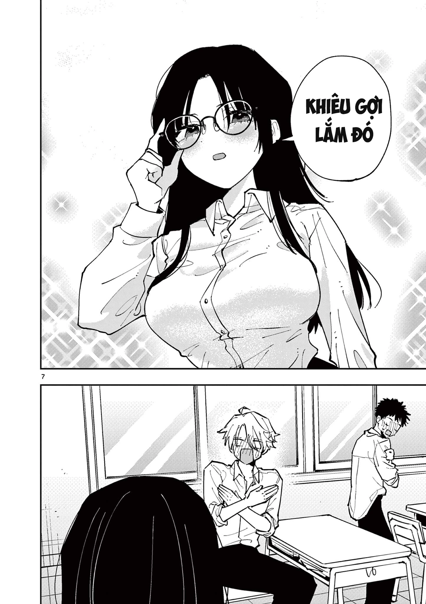 Tonari No Seki No Yatsu Ga Souiu Me De Mitekuru Chapter 1 - Trang 7