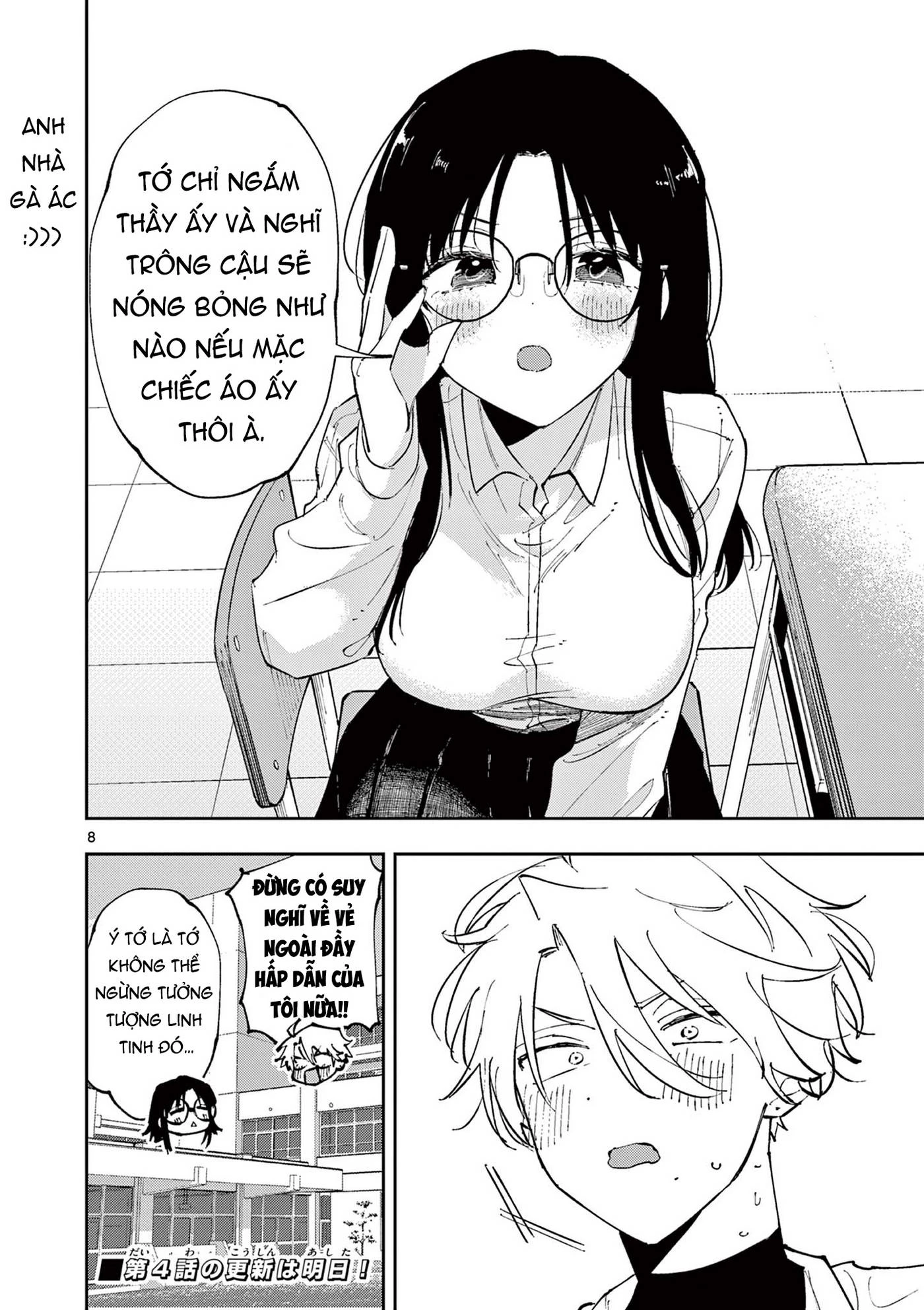 Tonari No Seki No Yatsu Ga Souiu Me De Mitekuru Chapter 3 - Trang 7