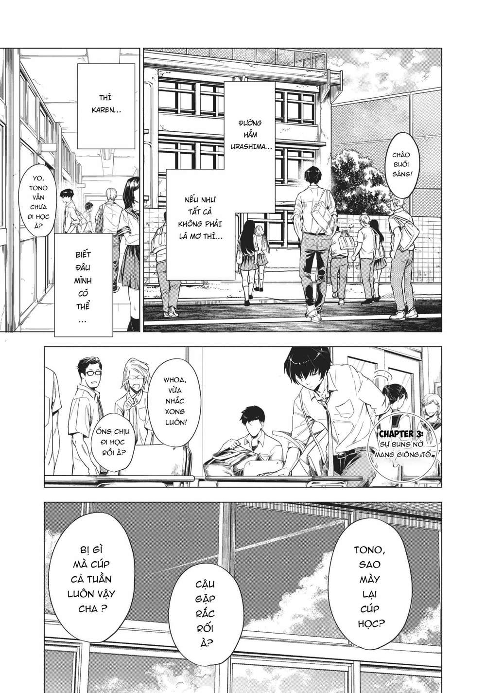 Natsu E No Tonneru, Sayonara No Deguchi Gunjou Chapter 3 - Trang 2