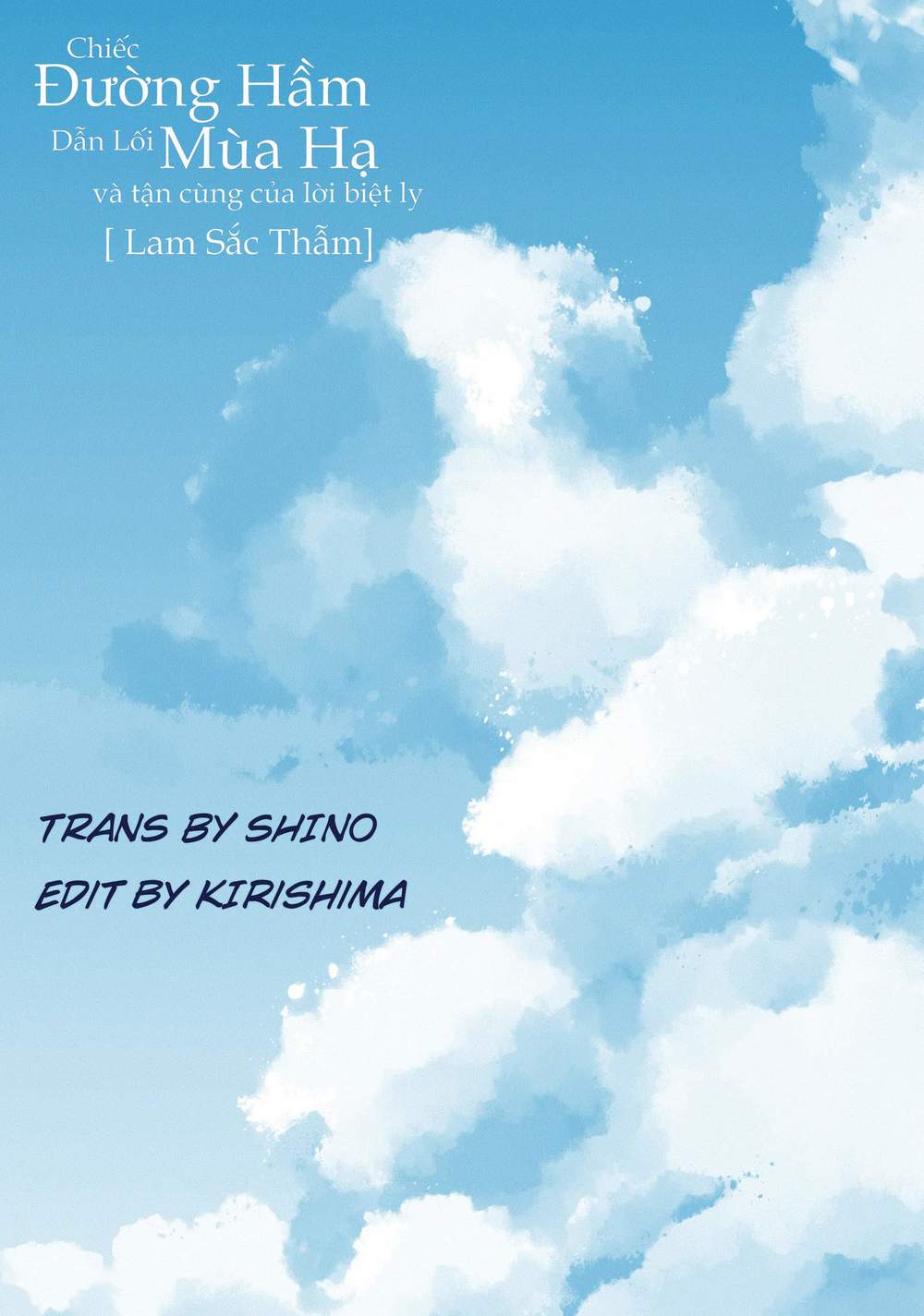 Natsu E No Tonneru, Sayonara No Deguchi Gunjou Chapter 4 - Trang 40
