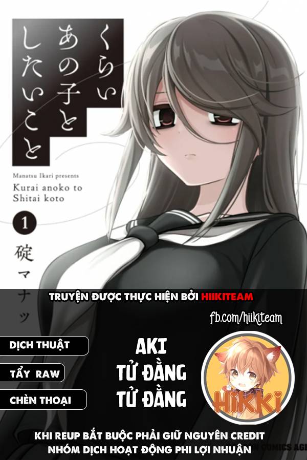 Cô Nàng U Ám Cùng Lớp Của Tôi Chapter 3 - Trang 0