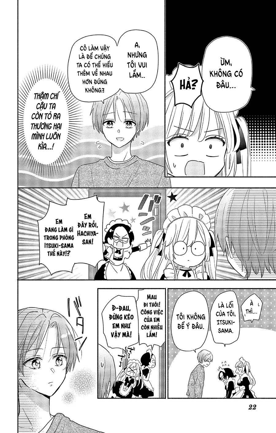 Maid Wa Koisuru Hachiya-Kun Chapter 1 - Trang 22
