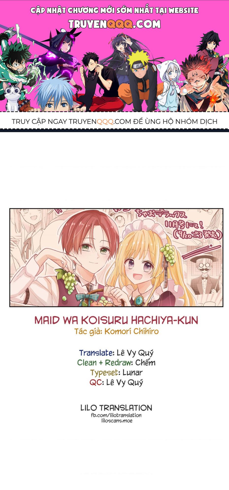 Maid Wa Koisuru Hachiya-Kun Chapter 7 - Trang 0