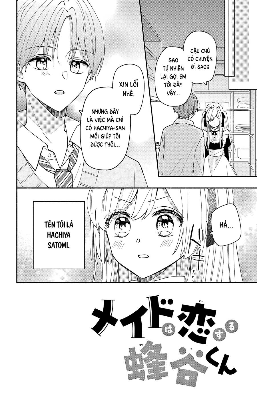 Maid Wa Koisuru Hachiya-Kun Chapter 5 - Trang 3
