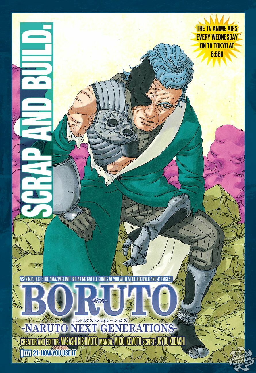 Boruto Chapter 21 - Trang 0