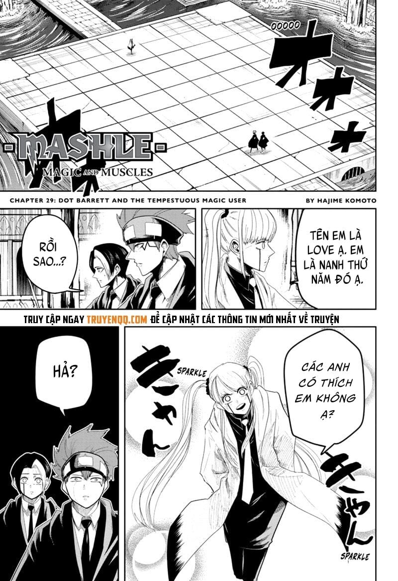 Mashle: Phép Thuật Và Cơ Bắp Chapter 29 - Trang 1