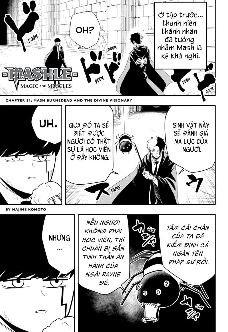 Mashle: Phép Thuật Và Cơ Bắp Chapter 31 - Trang 1