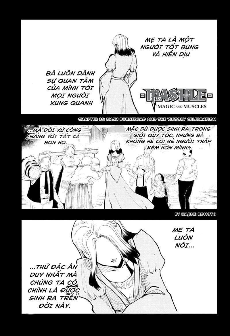 Mashle: Phép Thuật Và Cơ Bắp Chapter 35 - Trang 1