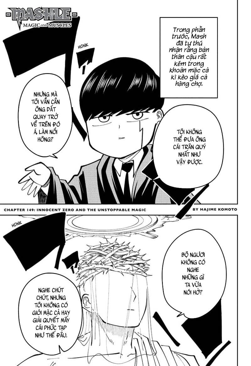 Mashle: Phép Thuật Và Cơ Bắp Chapter 149 - Trang 1