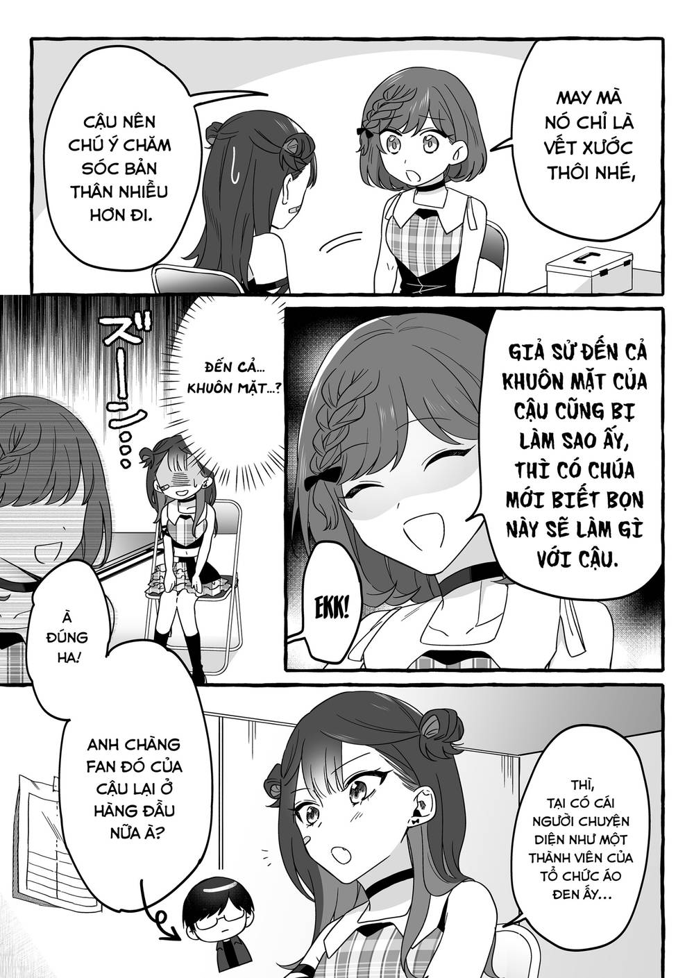 Damedol: Cô Idol Hậu Đậu Và Người Hâm Mộ Duy Nhất Trên Thế Giới Chapter 3 - Trang 6