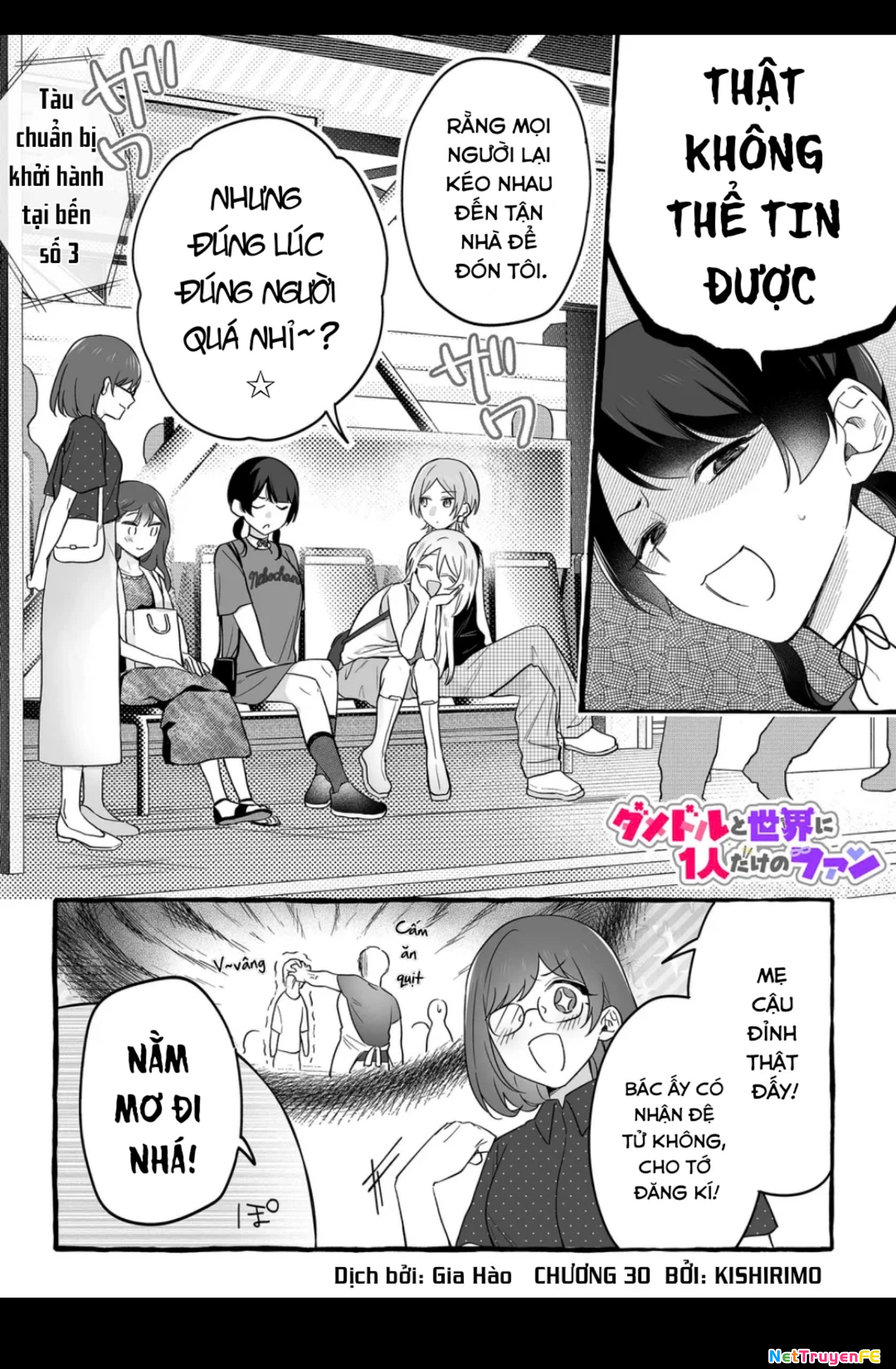 Damedol: Cô Idol Hậu Đậu Và Người Hâm Mộ Duy Nhất Trên Thế Giới Chapter 30 - Trang 0