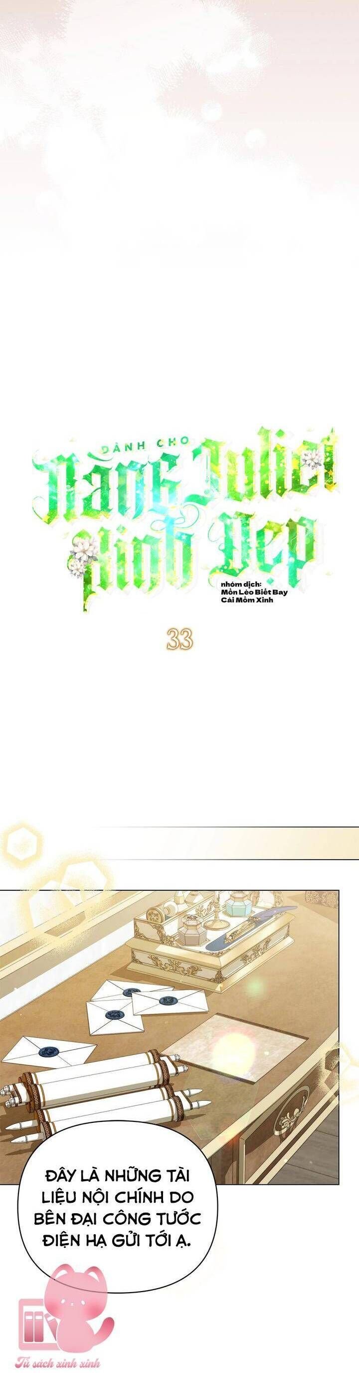 Dành Cho Nàng Juliet Xinh Đẹp Chapter 33 - Trang 4