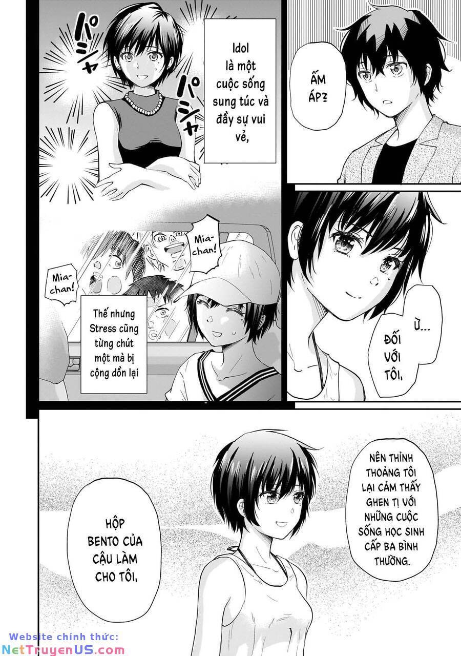 Cô Nàng Idol Đói Bụng Và Anh Chàng Yêu Nội Trợ Chapter 9.1 - Trang 12