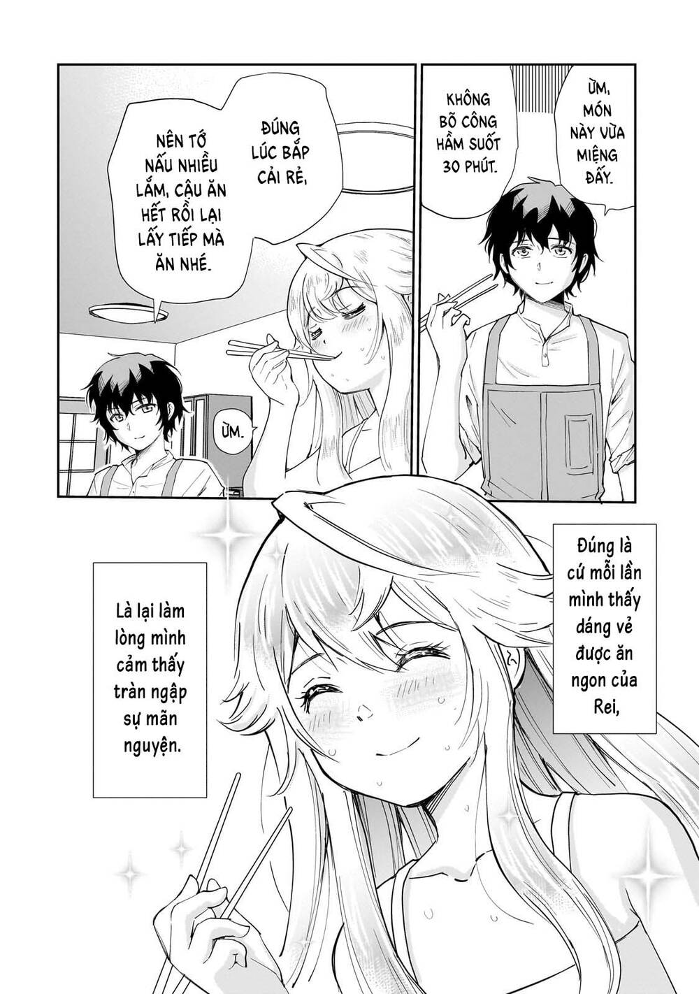 Cô Nàng Idol Đói Bụng Và Anh Chàng Yêu Nội Trợ Chapter 9.2 - Trang 14