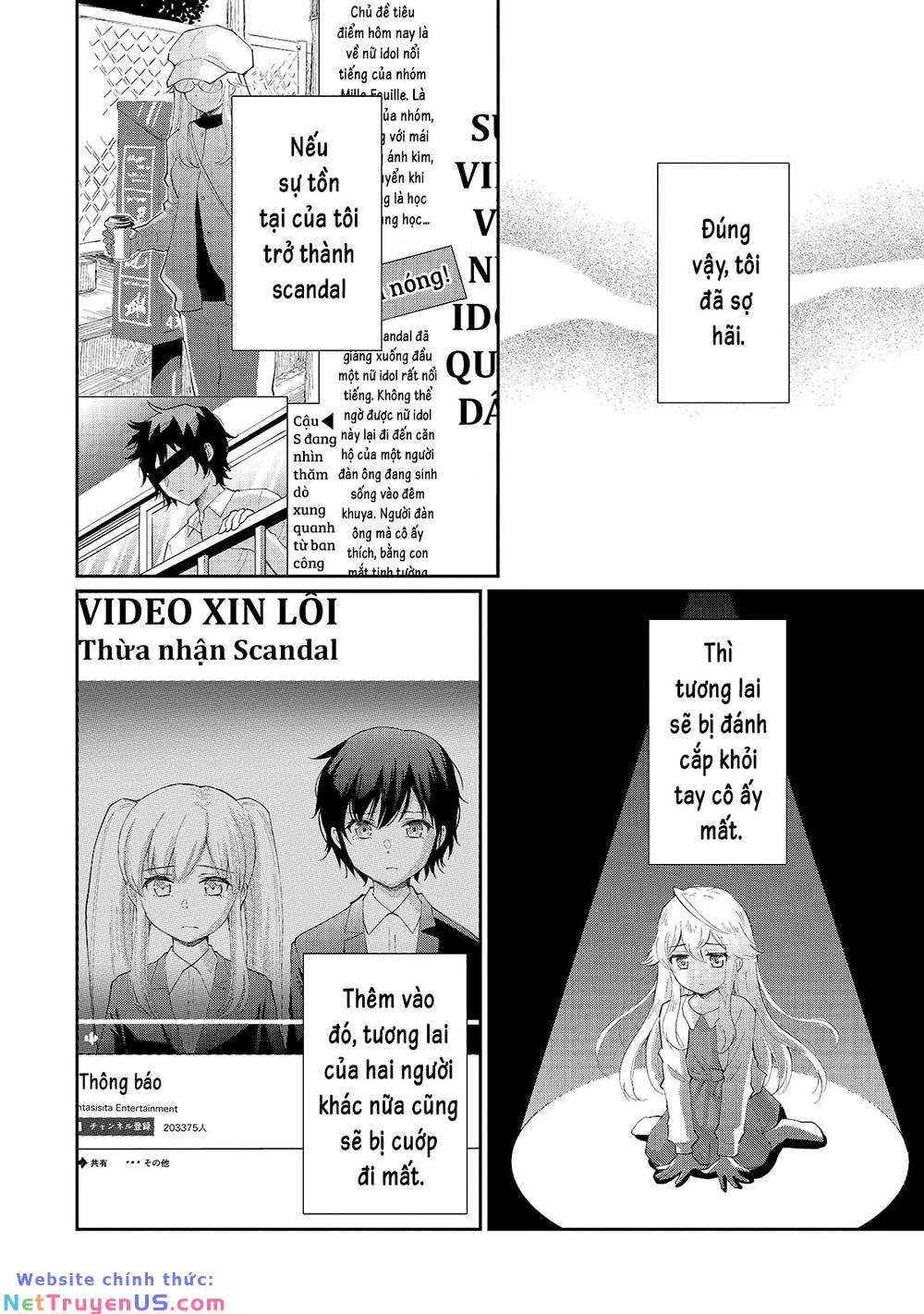 Cô Nàng Idol Đói Bụng Và Anh Chàng Yêu Nội Trợ Chapter 10.1 - Trang 10