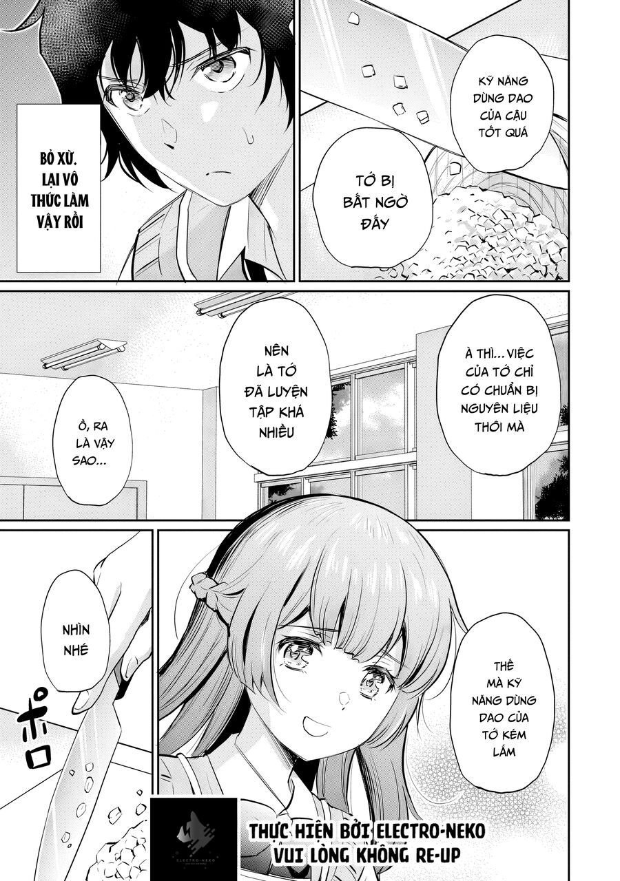 Cô Nàng Idol Đói Bụng Và Anh Chàng Yêu Nội Trợ Chapter 11.2 - Trang 8