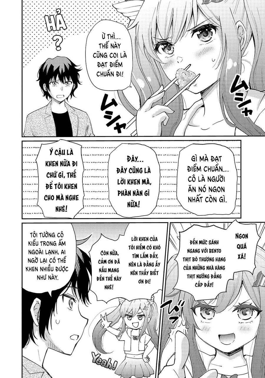 Cô Nàng Idol Đói Bụng Và Anh Chàng Yêu Nội Trợ Chapter 8.1 - Trang 12