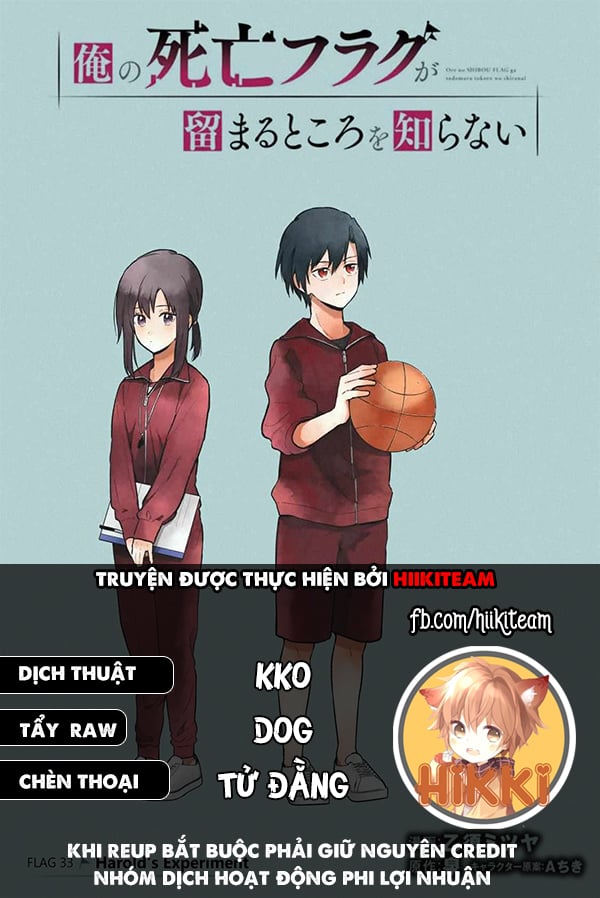 My Death Flags Show No Sign Of Ending. Chapter 33 - Trang 0