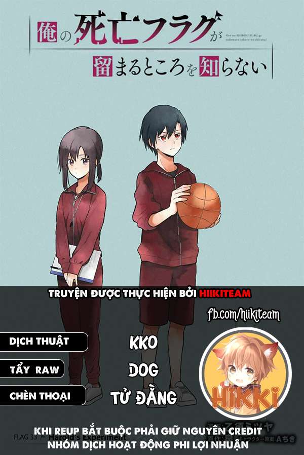 My Death Flags Show No Sign Of Ending. Chapter 34 - Trang 0