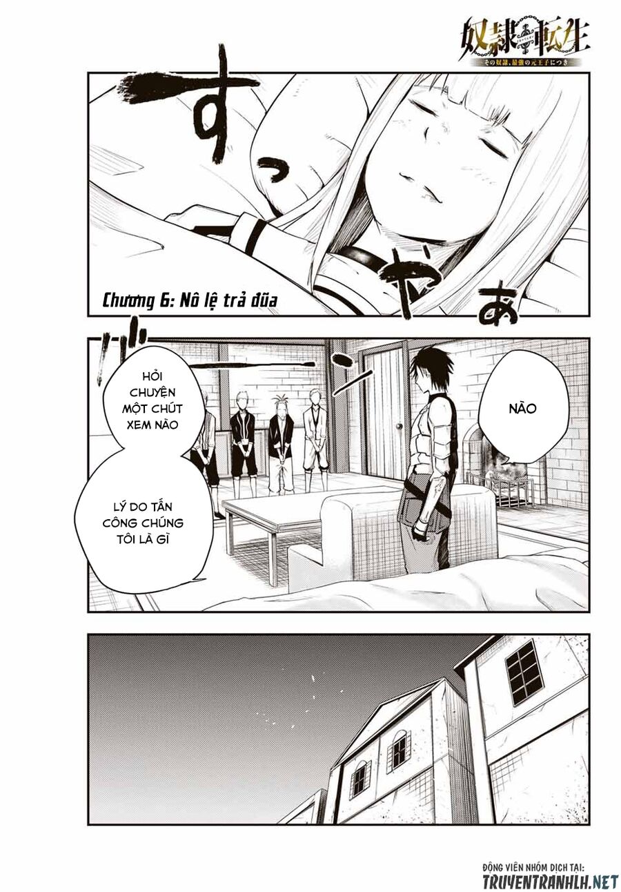 Dorei Tensei: Sono Dorei, Saikyou No Moto Ouji Ni Tsuki Chapter 6 - Trang 2