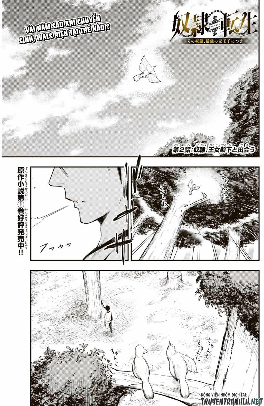 Dorei Tensei: Sono Dorei, Saikyou No Moto Ouji Ni Tsuki Chapter 2 - Trang 2