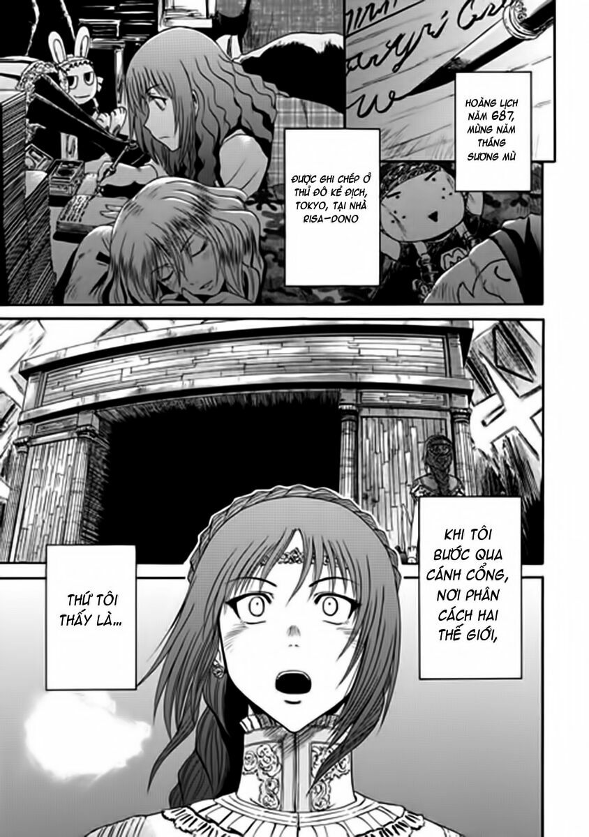 Gate - Jietai Kare No Chi Nite, Kaku Tatakeri Chapter 17 - Trang 0