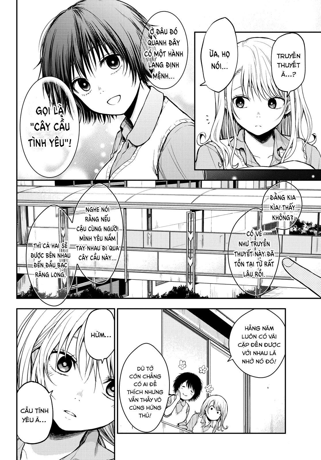 Kuroiwa Medaka Ni Watashi No Kawaii Ga Tsuujinai Chapter 8 - Trang 4