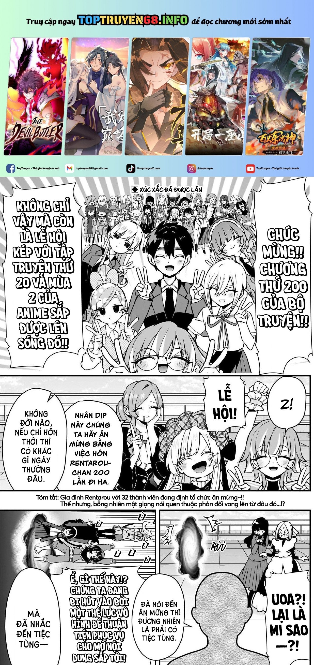 Kimi No Koto Ga Dai Dai Dai Dai Daisuki Na 100-Ri No Kanojo Chapter 201 - Trang 0