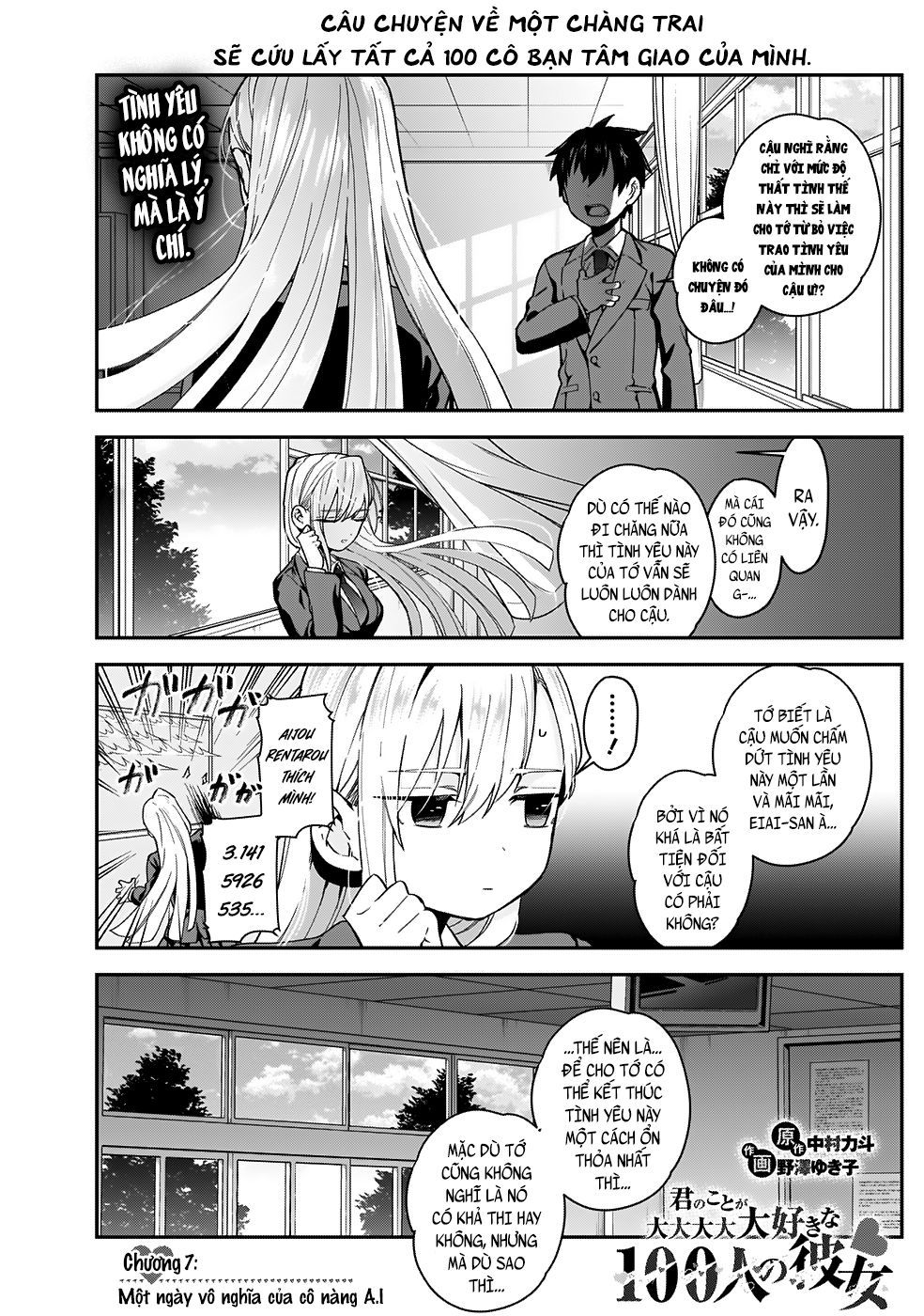 Kimi No Koto Ga Dai Dai Dai Dai Daisuki Na 100-Ri No Kanojo Chapter 7 - Trang 2