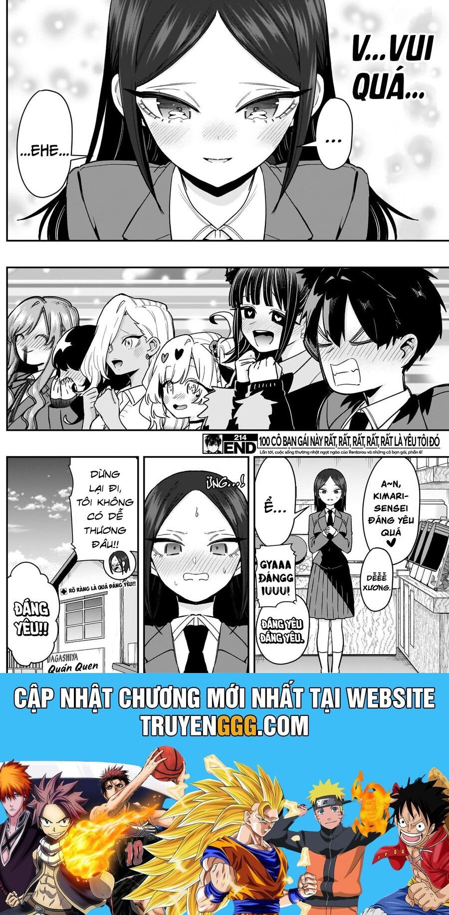Kimi No Koto Ga Dai Dai Dai Dai Daisuki Na 100-Ri No Kanojo Chapter 214 - Trang 19