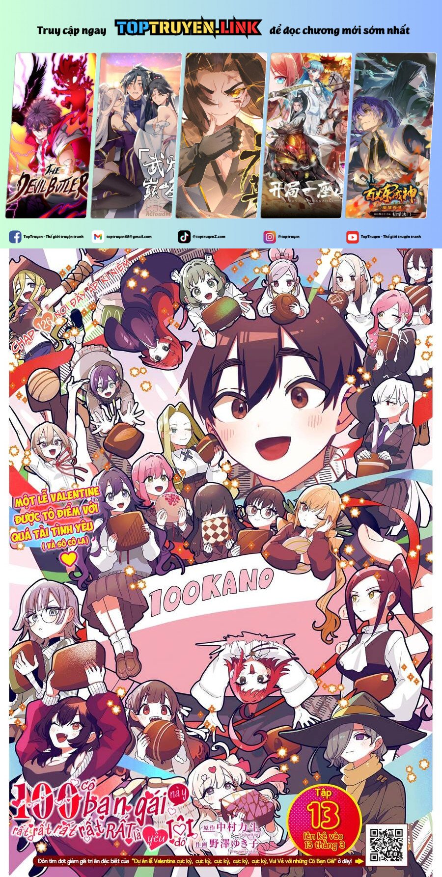 Kimi No Koto Ga Dai Dai Dai Dai Daisuki Na 100-Ri No Kanojo Chapter 126 - Trang 0