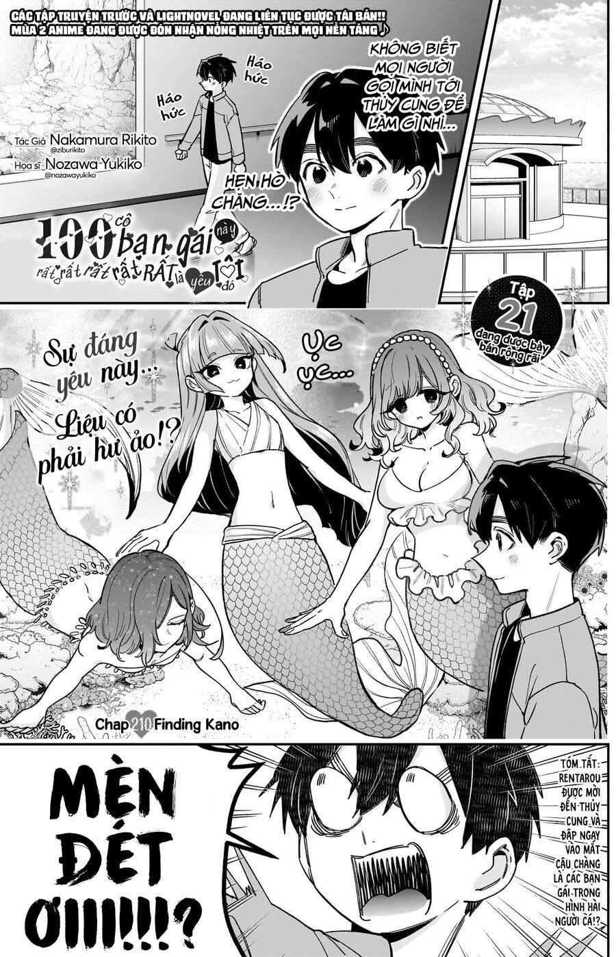 Kimi No Koto Ga Dai Dai Dai Dai Daisuki Na 100-Ri No Kanojo Chapter 210 - Trang 1