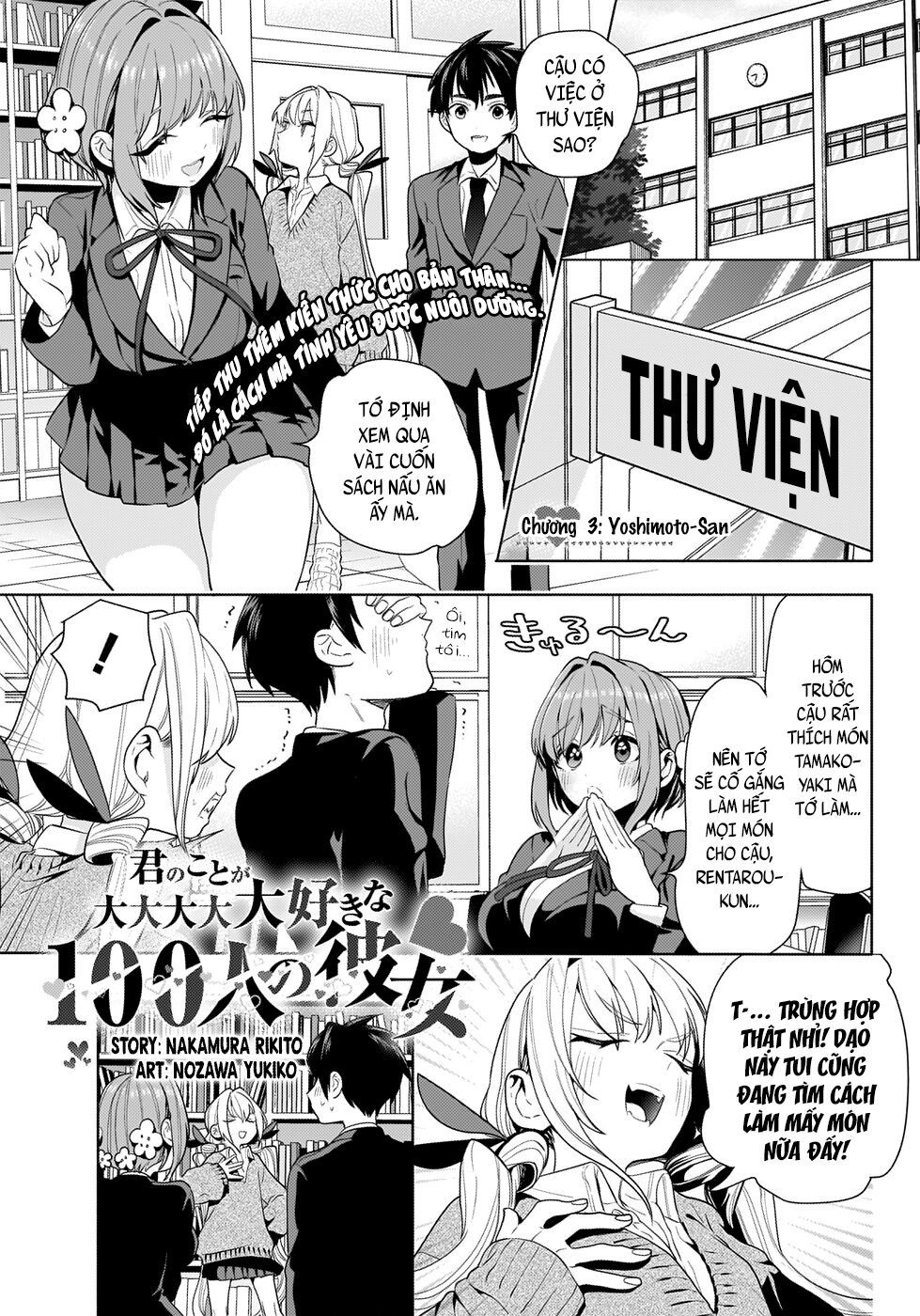 Kimi No Koto Ga Dai Dai Dai Dai Daisuki Na 100-Ri No Kanojo Chapter 3 - Trang 2