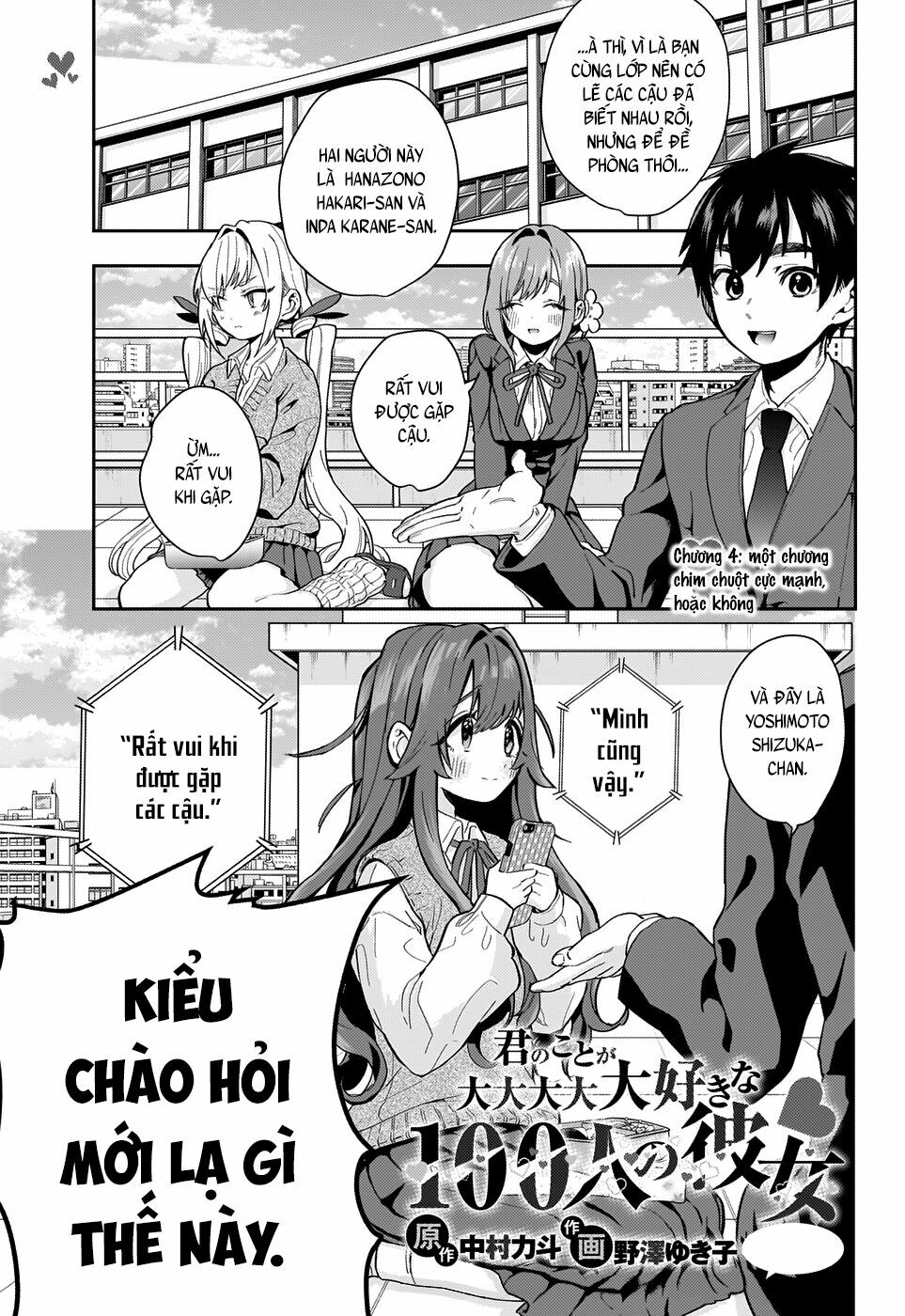Kimi No Koto Ga Dai Dai Dai Dai Daisuki Na 100-Ri No Kanojo Chapter 4 - Trang 2