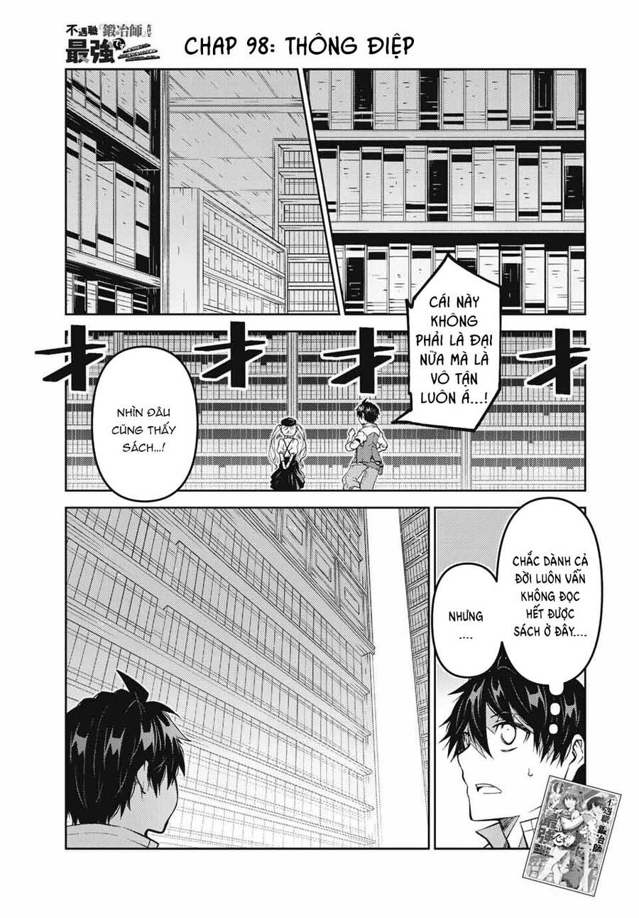 Từ Chức Nghiệp Yếu Nhất Trở Thành '' Thợ Rèn'' Mạnh Nhất Chapter 98 - Trang 1