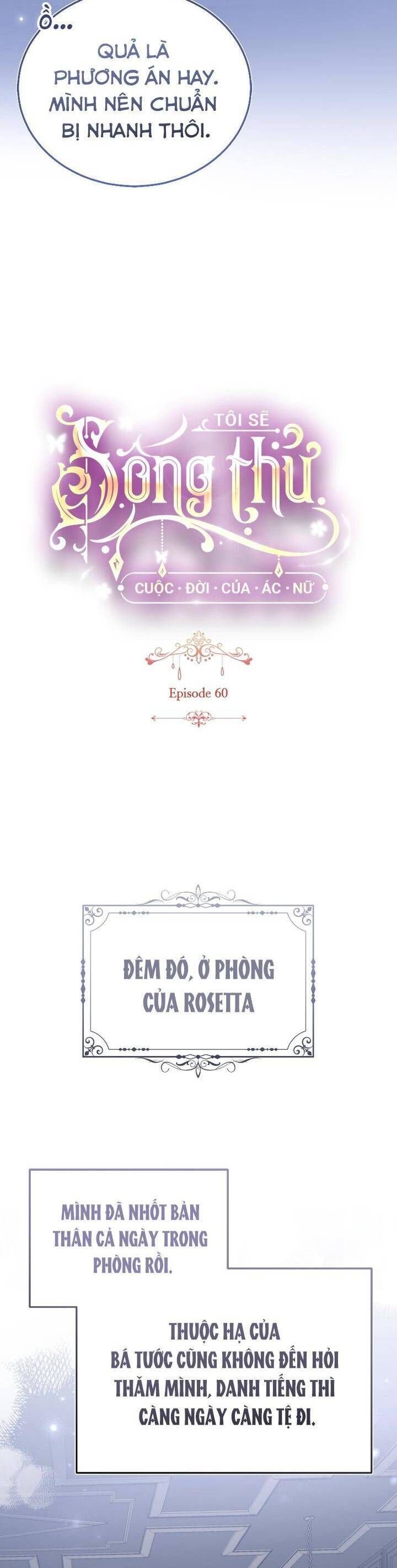 Tôi Sẽ Sống Thử Cuộc Đời Của Ác Nữ Chapter 60 - Trang 6