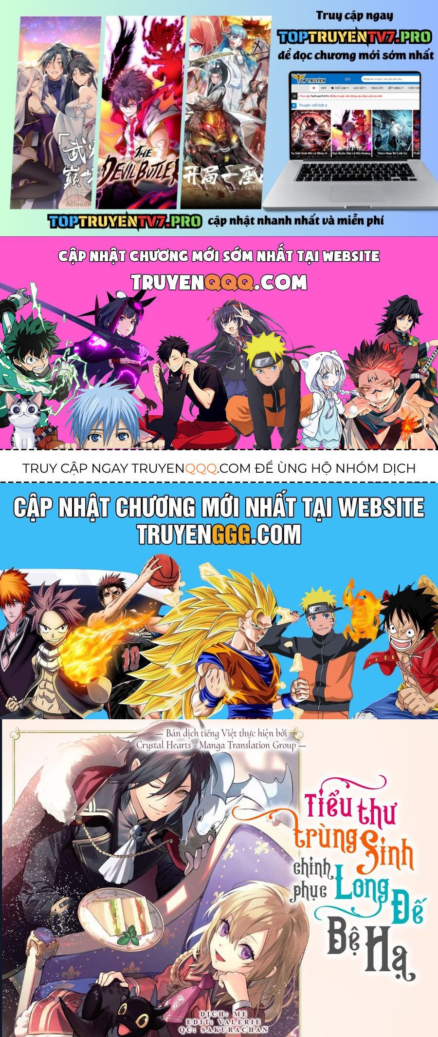 Win Over The Dragon Emperor This Time Around, Noble Girl! Chapter 36.2 - Trang 0