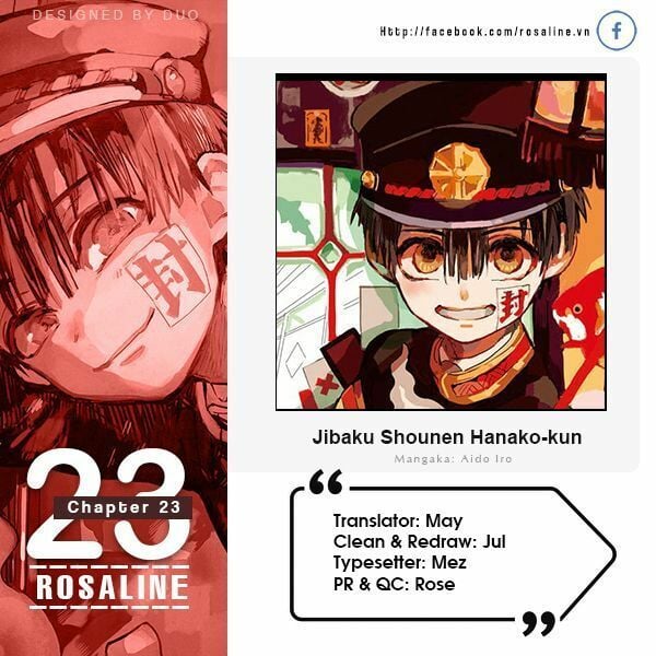Hanako-Kun Nhà Xí Chapter 23 - Trang 0
