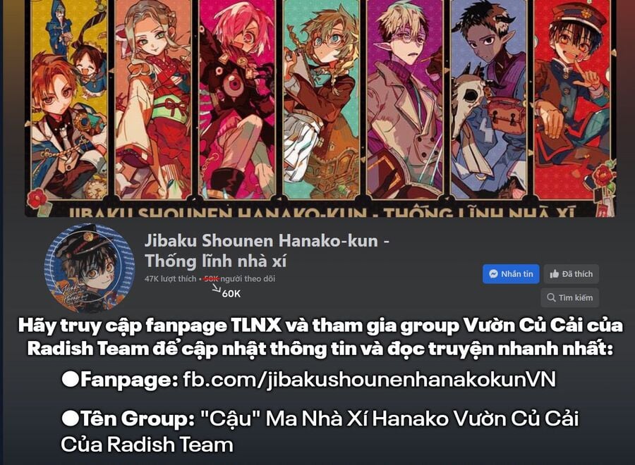 Hanako-Kun Nhà Xí Chapter 90 - Trang 2