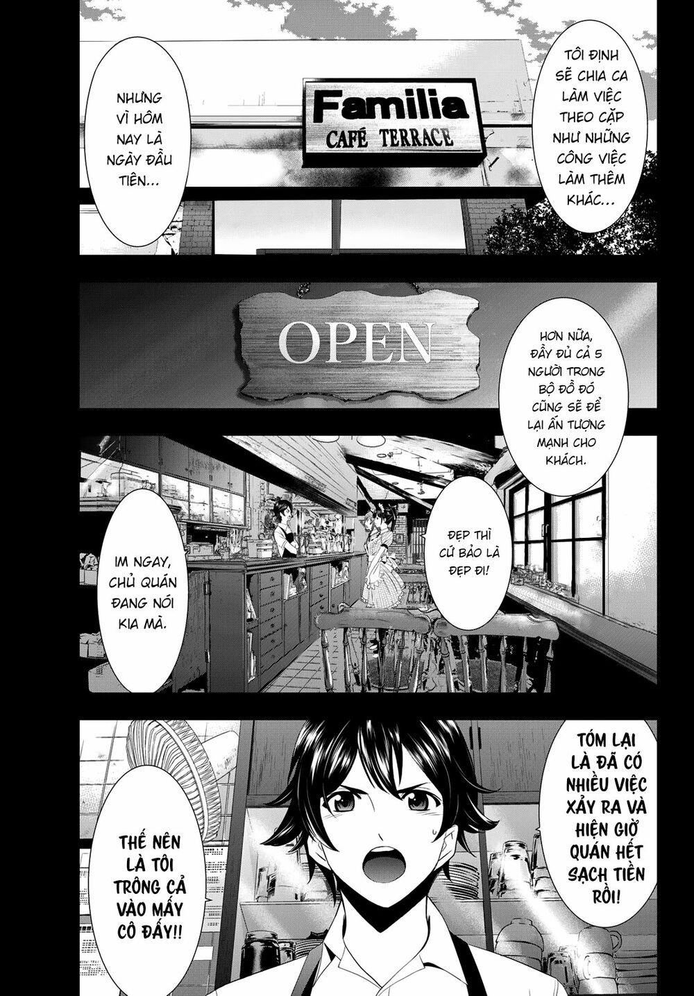 Quán Cà Phê Nữ Thần Chapter 7 - Trang 1