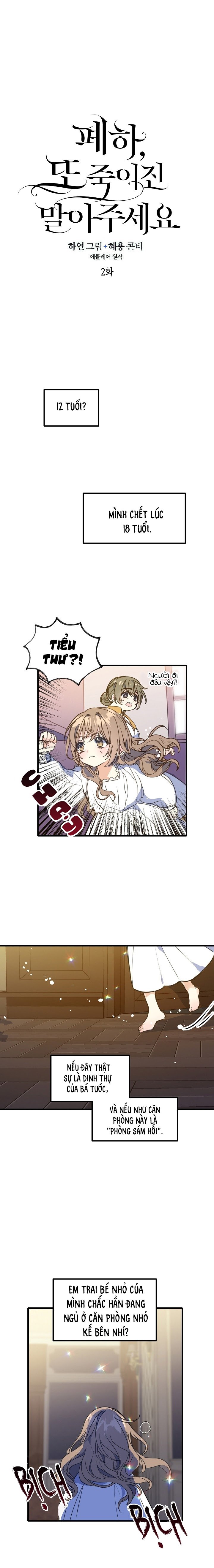 Bệ Hạ,xin Đừng Giết Tôi!! Chapter 2 - Trang 3