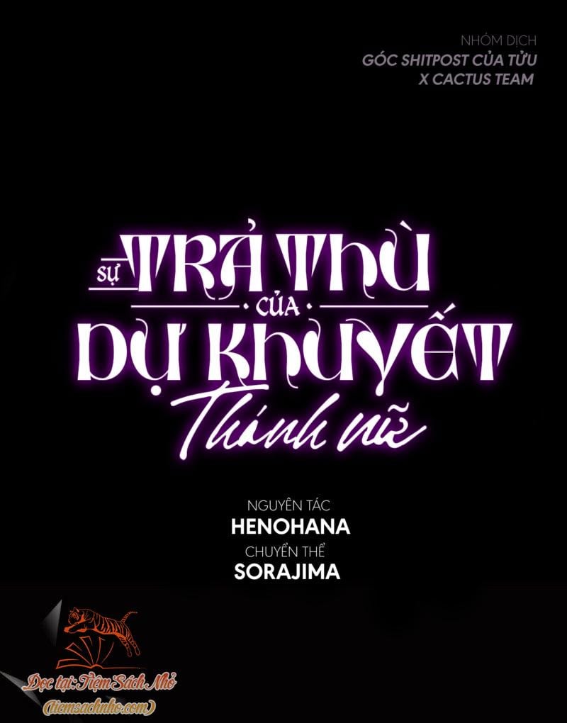 Sự Trả Thù Của Dự Khuyết Thánh Nữ Chapter 3 - Trang 0