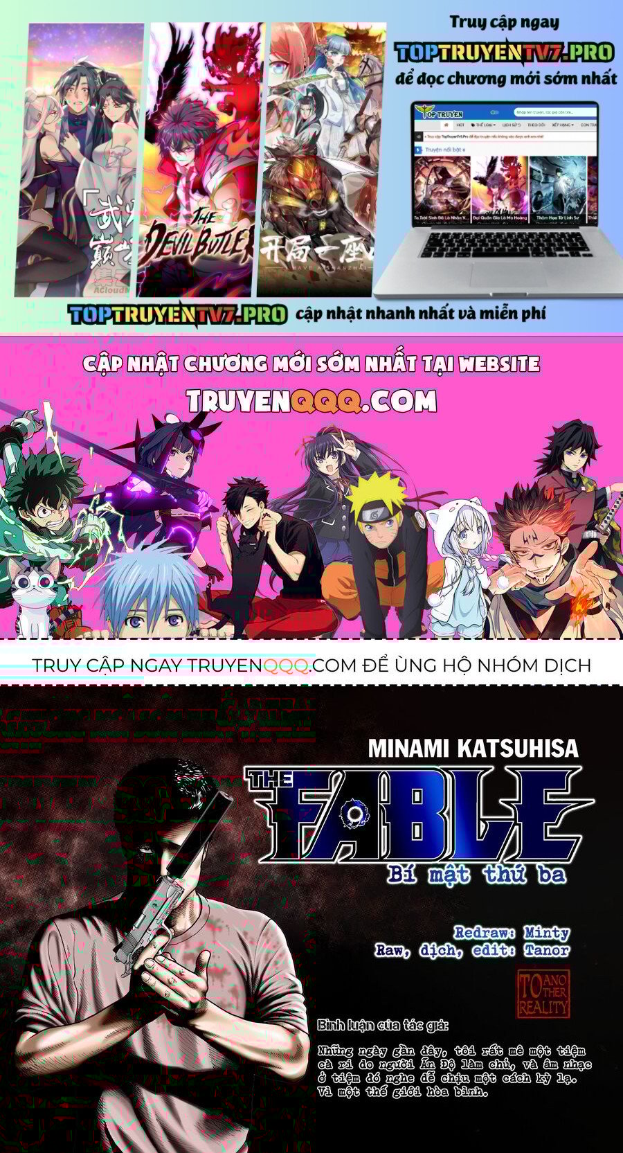 The Fable: Bí Mật Thứ Ba Chapter 7 - Trang 0
