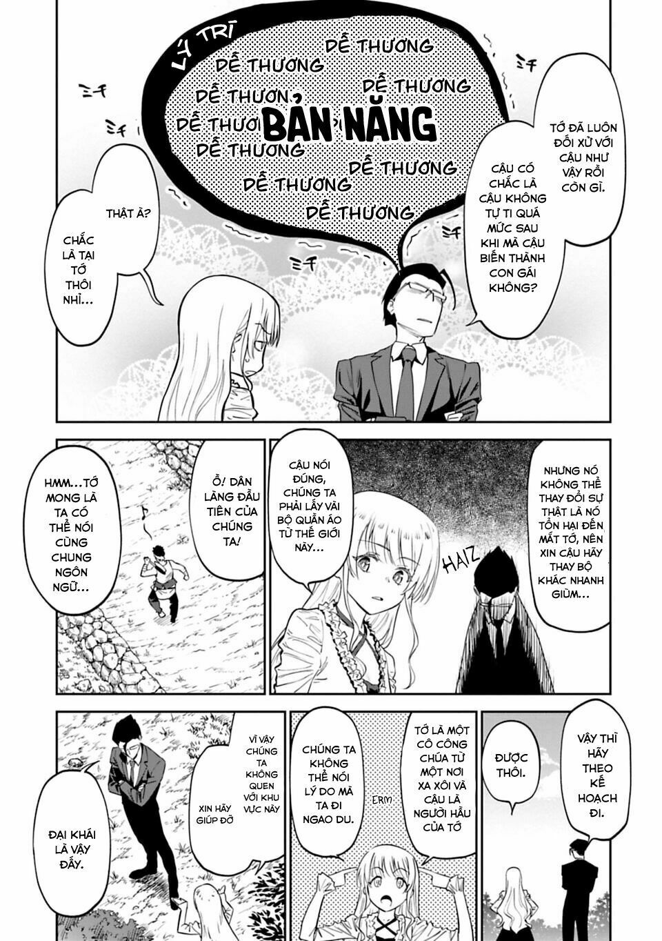 Fantasy Bishoujo Juniku Ojisan To Chapter 4 - Trang 11