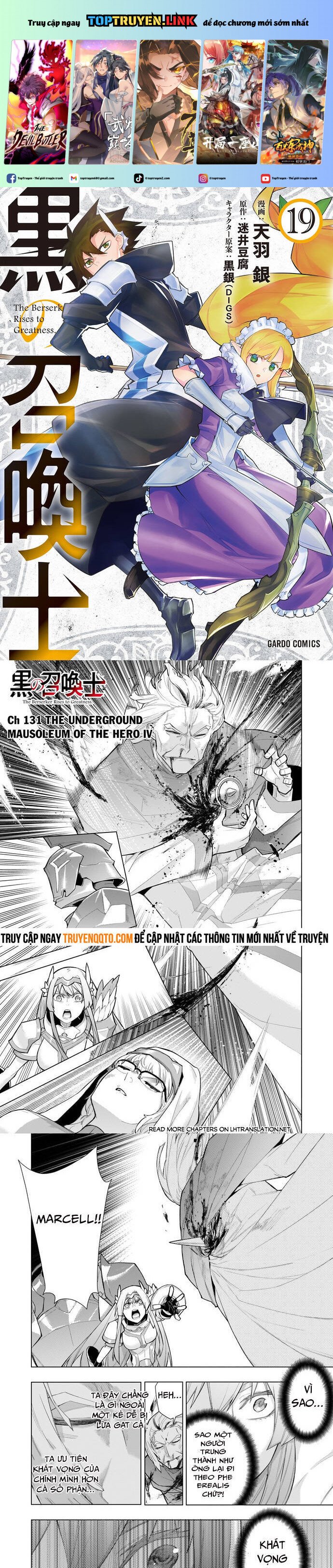 Kuro No Shoukanshi Chapter 131 - Trang 0